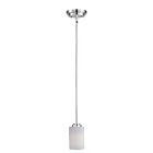 Maxim Lighting 90030SWSN Deven 1-Light 60W Satin Nickel Pendant
