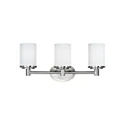 Maxim Lighting Cylinder 9053SWSN 3-Lights 60W Satin Nickel Vanity Light