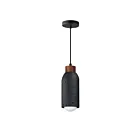 Maxim Lighting 90621LVBK 1-Light 60W Lava and Black Pendant