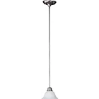 Maxim Lighting 91066MRSN Mini Pendants 1-Light 60W Satin Nickel Pendant