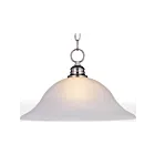 Maxim Lighting 91076FTSN Essentials - 9106x 1-Light 60W Satin Nickel Pendant