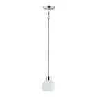 Maxim Lighting 91270SWSN Coraline 1-Light 60W Satin Nickel Pendant