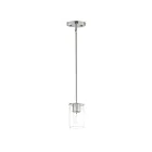 Maxim Lighting 91840CDSN Sleek 1-Light 60W Satin Nickel Pendant