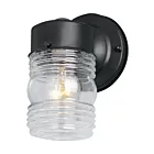 Maxim Lighting Side Door 92001CLBK Black 60W Outdoor Wall Mount