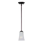 Maxim Lighting 92040FTOI Logan 1-Light 60W Oil Rubbed Bronze Pendant