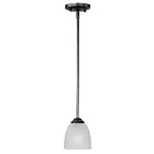 Maxim Lighting 92061FTOI Stefan 1-Light 60W Oil Rubbed Bronze Pendant