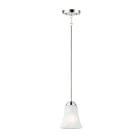 Maxim Lighting 92081FTSN Vital 1-Light 60W Satin Nickel Pendant