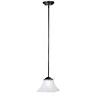 Maxim Lighting 92090FTOI Aurora 1-Light 60W Oil Rubbed Bronze Pendant