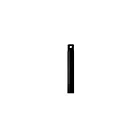 Maxim Lighting FRD0106BK 6" Fandelight Down Rod