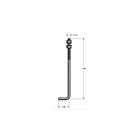 Maxlite AB-0.75X20KIT Galvanized Anchor Bolt