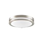 Maxlite FMA12V08WCSNEM Nickel Flush Mount Wattage and CCT Selectable