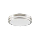 Maxlite FMA16V12WCSNNK Nickel Flush Mount Wattage and CCT Selectable