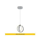 Artika PDT1-SO 1-Light Chrome 15W Soho LED Pendant