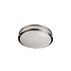 TCP 219F12A241KBN Brushed Nickel 20W LED Flush Mount