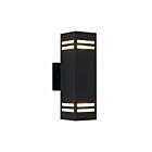 Artika Strike C7SQ-BL-RN 2-Lights Black 150W Outdoor Wall Light