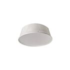 Naturaled CVR-16HBR-LS-WH Round High / Low Bay Skirt with Diffuser for Round High Bay