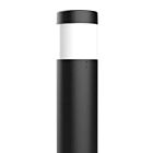Naturaled FX8BLD18SW-42FFR-8CCT3-BK Black Bollard Light Wattage and CCT Selectable