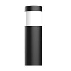 Naturaled FX8BLD18SW-42FFR-8CCT3-BK Black Bollard Light Wattage and CCT Selectable