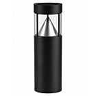 Naturaled FX8BLD18SW-42RCN-8CCT3-BK Black Bollard Light Wattage and CCT Selectable