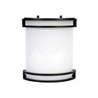 Naturaled FXDAL14-12FR-98L840-BK-OD 14W Black LED Wall Light