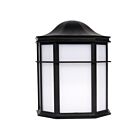 Naturaled FXDWL14-105L840-BK-OD 14W Black LED Wall Light