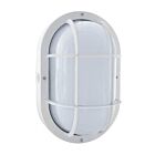 NaturaLED led-fxbwl10-830-wh 10w White Bulkhead Wall Light
