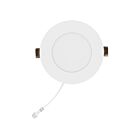 Naturaled LED4DLR-FR-82L9CCT5 10W 4" White LED Recessed Light