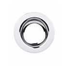 Naturaled RT-4RL-CH-WH 4" Chrome and White Recessed Trim