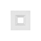 Naturaled RTS-6RL-WH 5"/6" White Sqaure Recessed Trim