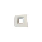Naturaled RTS-6RL15-WH White Square 5"/6" Recessed Trim for Downlight