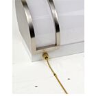 Naturaled SWCH-ZE109-NI Pull String Switch Nickle for Flash Mount/DAL