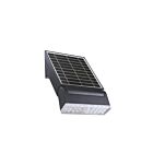 Nexleds NX-412S-8W-3K 8W Black Flexibeam Solar Wall Light 3000K