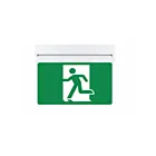 Nexleds NX-EMRMEPW White LED Running Man Exit Signs Light