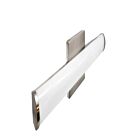 Nexleds NX-VLDR-2F-25W-5CCT-R 25W Brushed Nickel and Acrylic LED Vanity Light