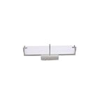 Nexleds NX-VLNL-2F-25W-5CCT 25W Brushed Nickel LED Vanity Light