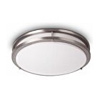 Nexleds NXFMDR11-18W 18W 11" Brush Nickel LED Flush Mount