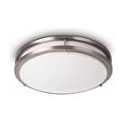 Nexleds NXFMDR14-26W 26W 14" Brush Nickel LED Flush Mount