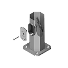 Nova Pole 101-99-SH0001-F1 Nova Lock Security 4" x 7" Hand Hole Cover System