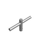Nova Pole 101-99-TAPT02-Fx PT2 Tenon Mounting Adaptor, 2 Tenons 180°