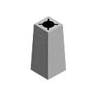 Nova Pole NTB36-OT Open Top Service Base