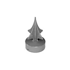 Nova Pole SPEAR-HEAD-FINIAL-CAP Spear Head Finial Cap