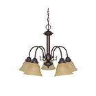 Nuvo Lighting Ballerina 60-1251 5-Light Mahogany Bronze Chandelier