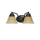 Nuvo Lighting Empire 60-1271 2-Light Mahogany Bronze Vanity Light