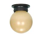 Nuvo Lighting 60-1279 1-Light Mahogany Bronze Flush Mount