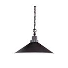 Nuvo Lighting 60-1707 Bridgeview 1-Light Mission Dust Bronze Hanging Lantern Pendant 