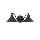Nuvo Lighting Bridgeview 60-1711 2-Light Mission Dust Bronze Vanity Light