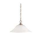 Nuvo Lighting 60-1829 Dupont 1-Light Brushed Nickel Hanging Lantern Pendant 