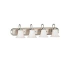 Nuvo Lighting Dupont 60-1835 4-Light Brushed Nickel Vanity Light