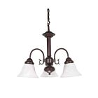 Nuvo Lighting Ballerina 60-184 3-Light Old Bronze Chandelier