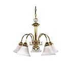 Nuvo Lighting Ballerina 60-185 5-Light Polished Brass Chandelier